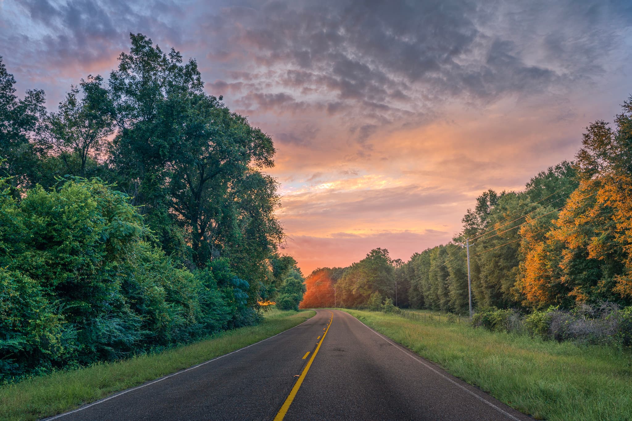 Sunset Around The Bend