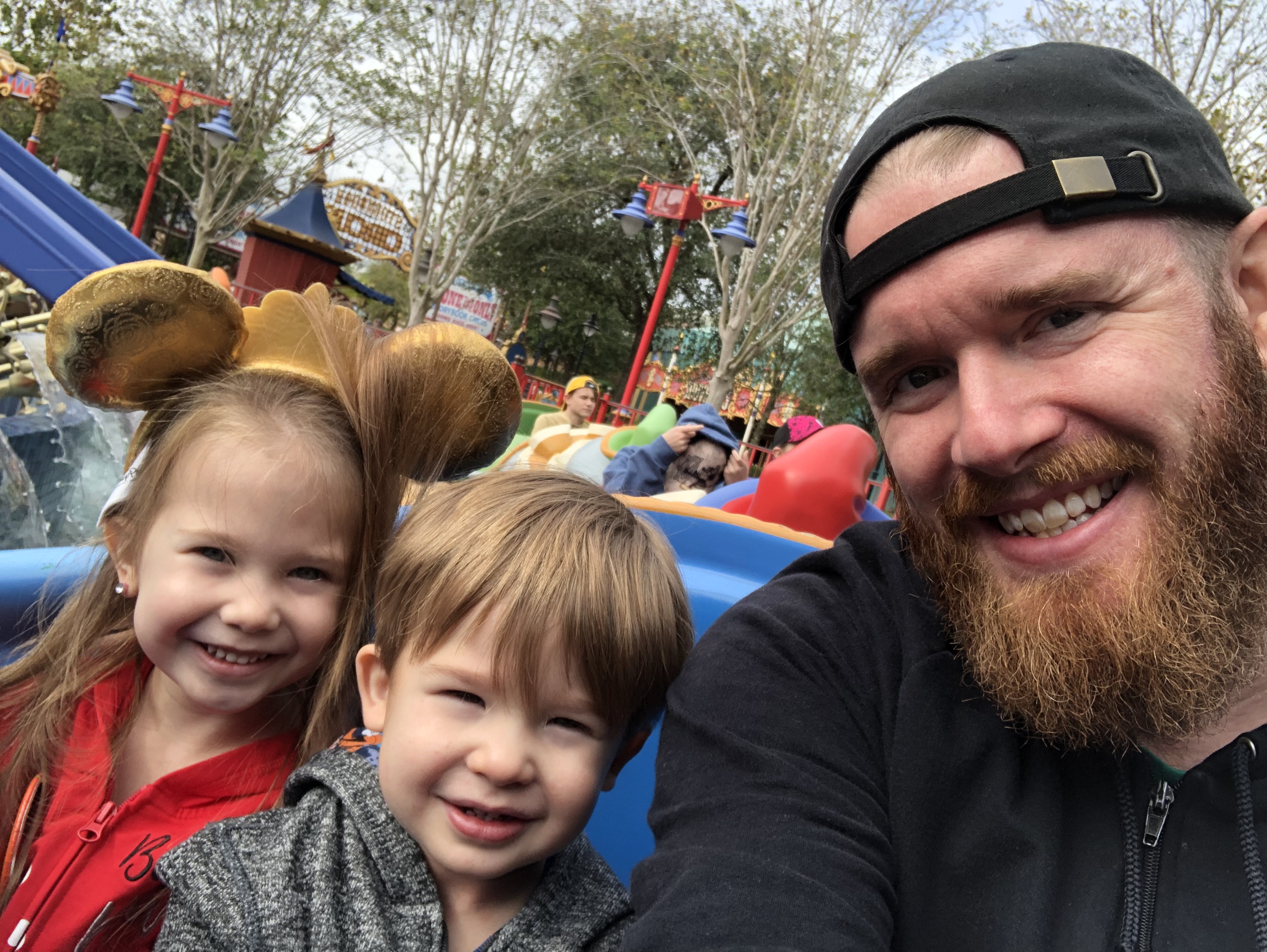 The family at Disney Springs