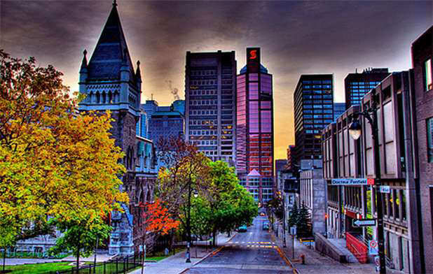 An oversaturated and overly darkened "HDR" image from 2012