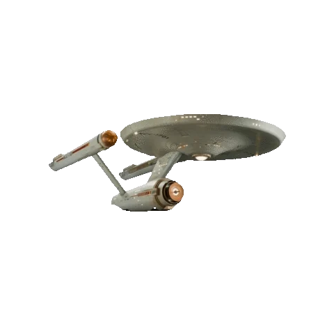 The og starship Enterprise